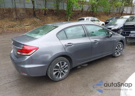 2015 Honda Civic Ex z USA, uszkodzony, nr VIN 19XFB2F87FE017441